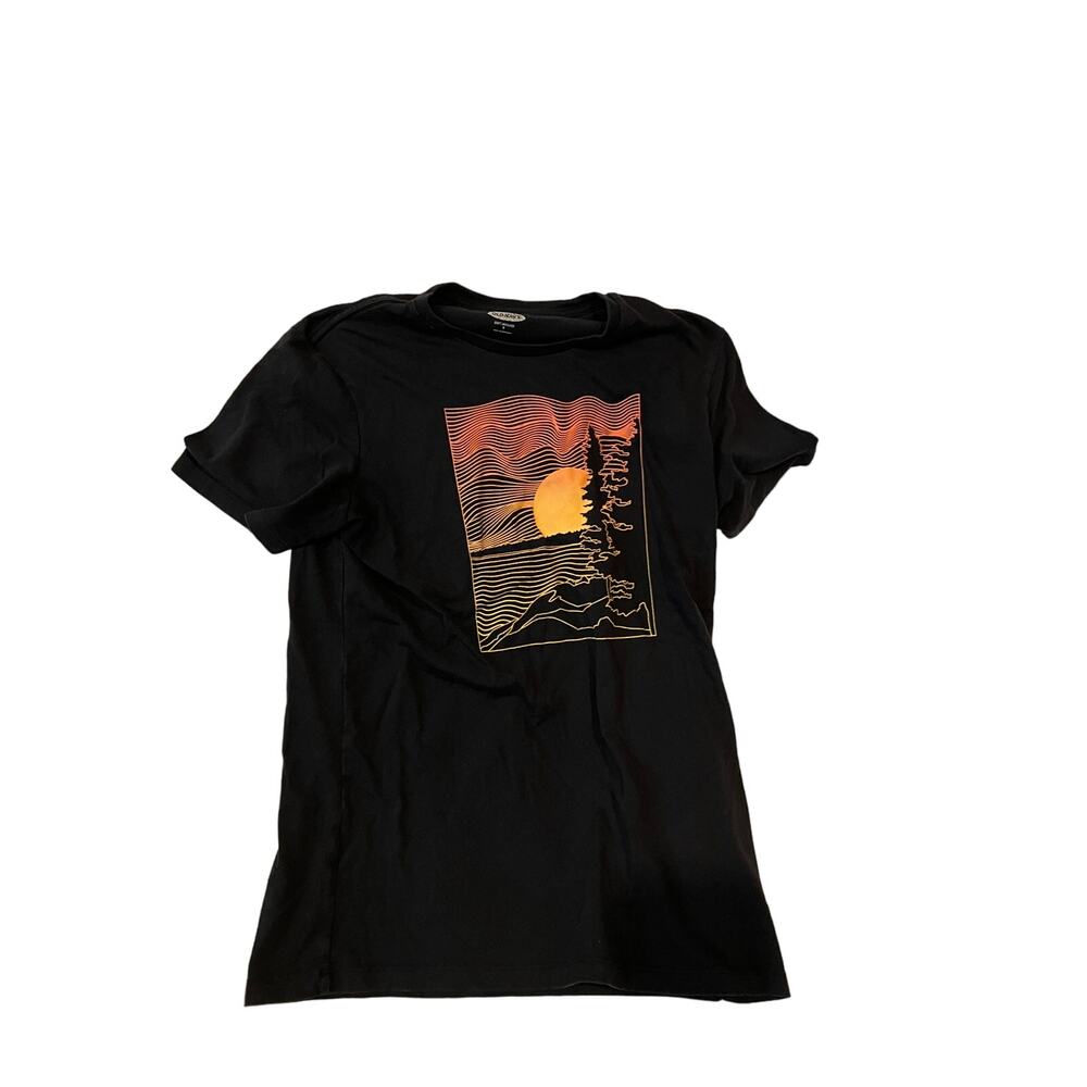 Old Navy Wednesday We Wear Black T-Shirt Mens S